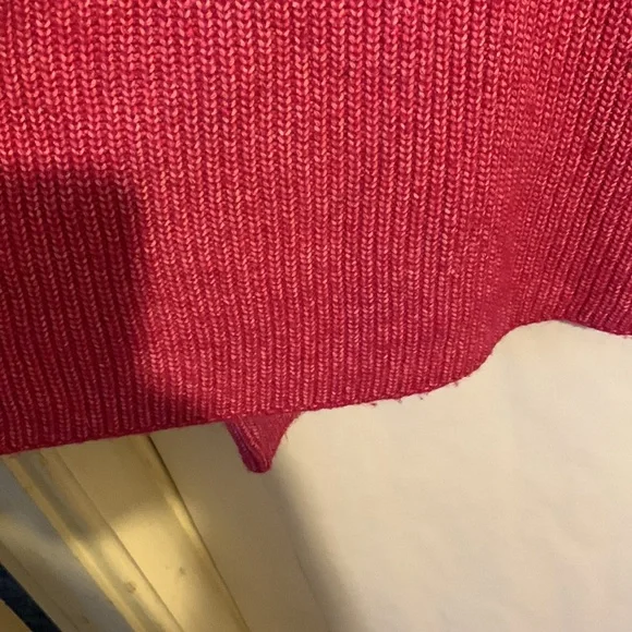 St. John's Bay festival fuchsia mock neck sweater size xxl - Picture 5 of 11